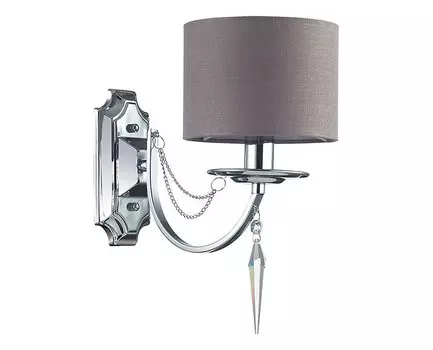 Бра ofelia (odeon light) коричневый 15x29x26 см.