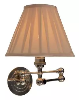 Бра olivio (gramercy) серебристый 28x39x45 см.