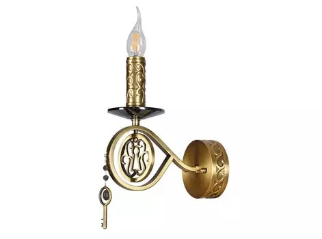 Бра орабель (lumien hall) золотой 46 см.