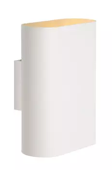 Бра ovalis (lucide) белый 9x20x16 см.