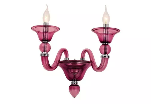 Бра паоли (lumien hall) фиолетовый 34 см.