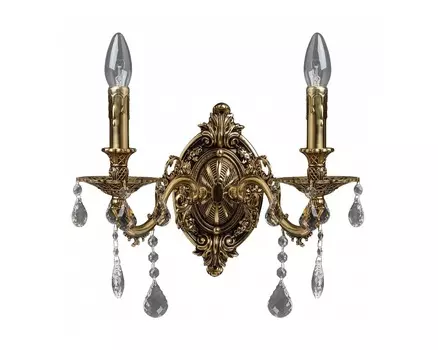 Бра паула (chiaro) коричневый 37x22x30 см.