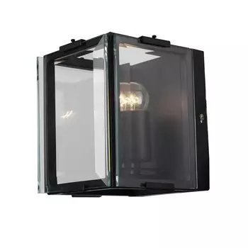 Бра peltro (st luce) черный 15x15x18 см.