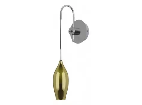 Бра pentola (lightstar) зеленый 9x38x19 см.