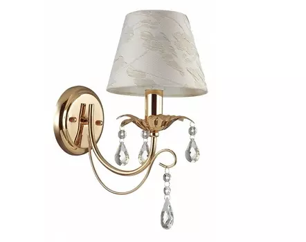 Бра plesansa (odeon light) белый 16x33x25 см.