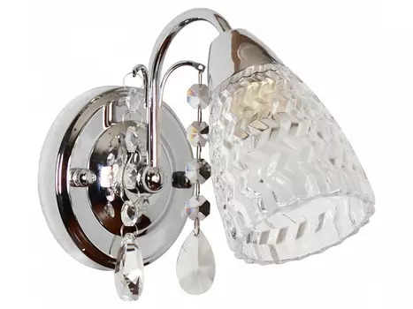 Бра подснежник 3 (mw-light) серебристый 11x18x16 см.