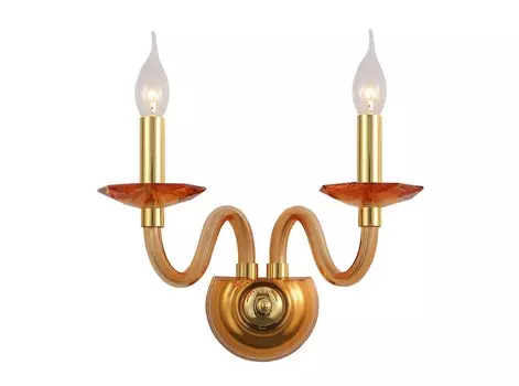 Бра рьяна (lumien hall) прозрачный 32 см.