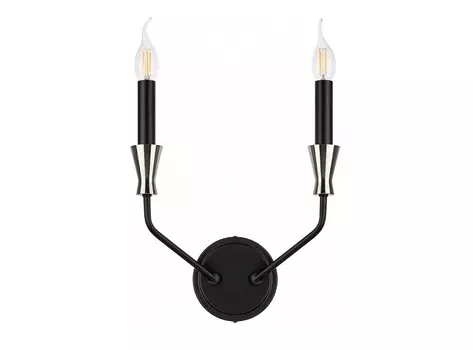 Бра ragno (lightstar) черный 29x33x12 см.