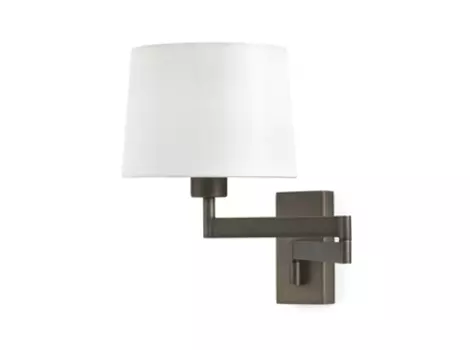 Бра регулируемое artis (faro) белый 30 см.