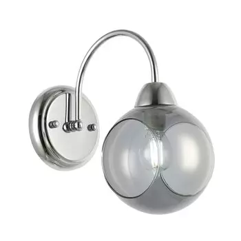 Бра relotte (evoluce) серебристый 12x25x25 см.