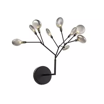 Бра riccardo (st luce) черный 42x38x20 см.