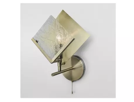 Бра rombo (eurosvet) прозрачный 22x24x28 см.