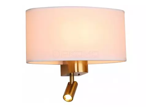 Бра с подсветкой aliquet (favourite) бежевый 28x25x16 см.