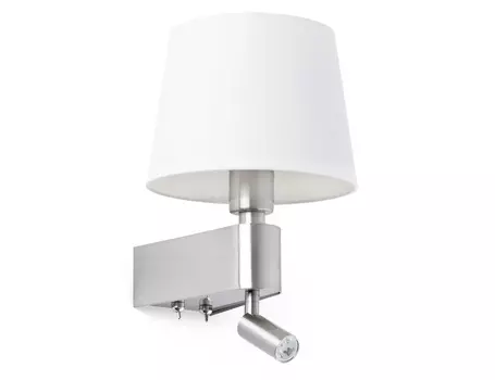 Бра с ридером room (faro) белый