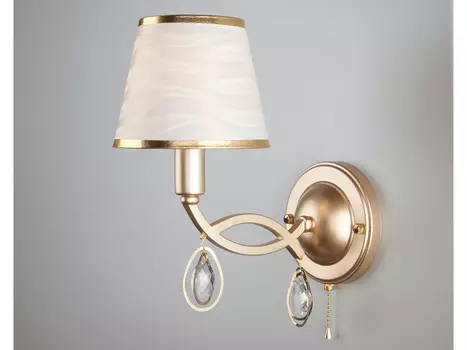 Бра salita (eurosvet) бронзовый 15x25x32 см.