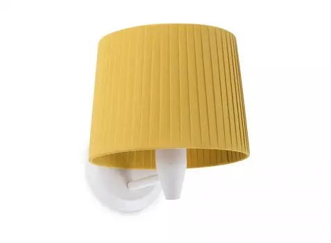 Бра samba (faro) желтый 22x22x25 см.