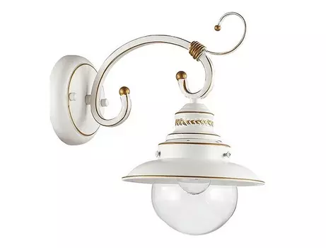 Бра sandrina (odeon light) белый 18x28x18 см.