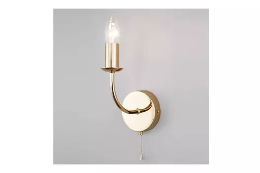 Бра santi 1 (eurosvet) золотой 10x20x14 см.