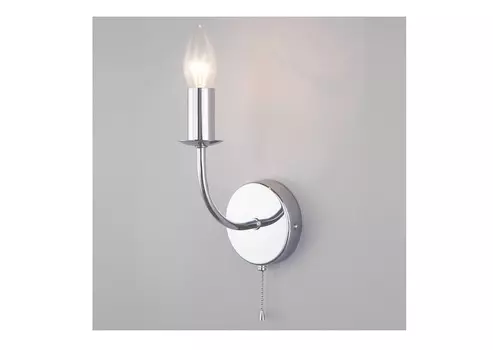 Бра santi (eurosvet) серебристый 10x20x14 см.