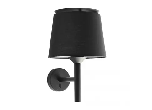Бра savoy (faro) черный 23x39x26 см.