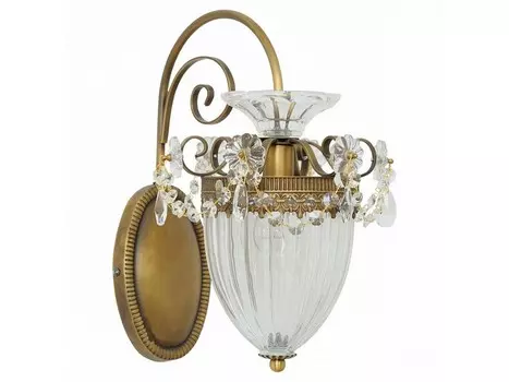 Бра селена (chiaro) прозрачный 20x30x37 см.