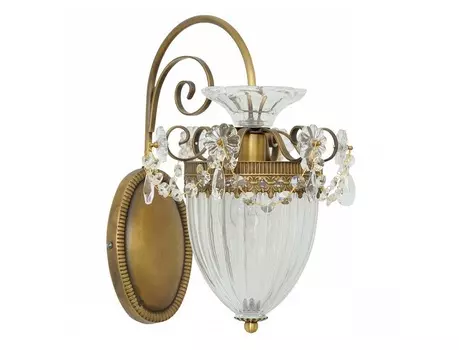 Бра селена (chiaro) прозрачный 20x30x37 см.