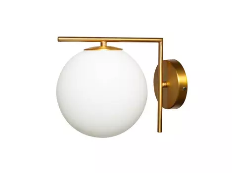 Бра шар (garda decor) золотой 20x25 см.