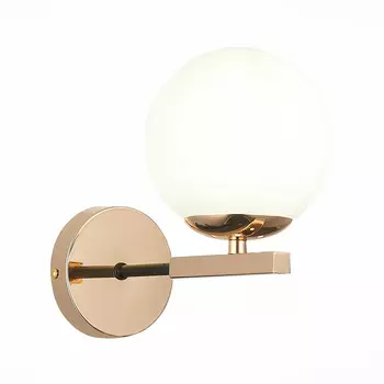 Бра sonco (st luce) золотой 14x21 см.