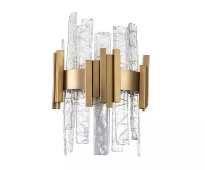 Бра stasy (moderli) золотой 25x36x18 см.