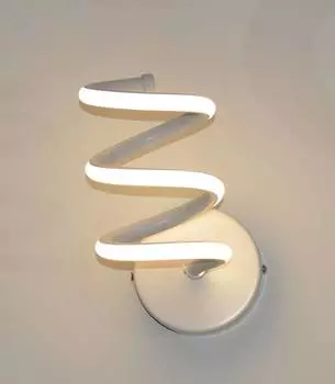 Бра светодиодная illiada (moderli) белый 21x24x10 см.