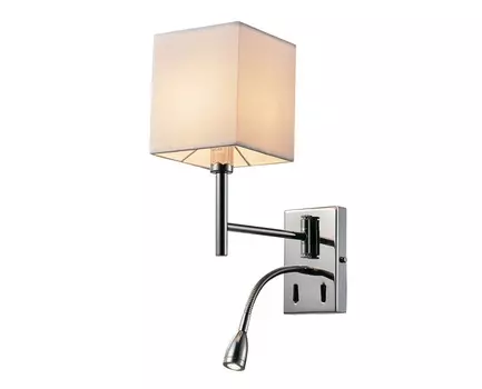 Бра torno (lumien hall) белый 31 см.