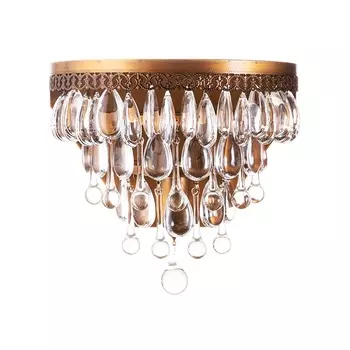 Бра tropfen (desondo) золотой 26x23x15 см.