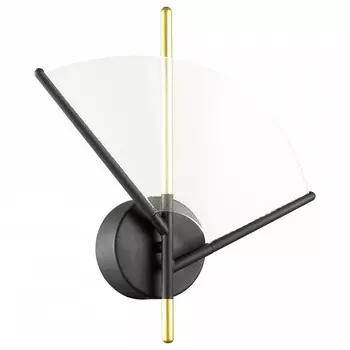 Бра venta (odeon light) черный 35x39x12 см.