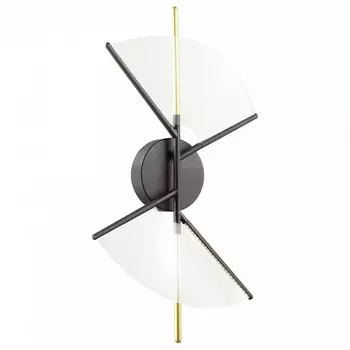 Бра venta (odeon light) черный 35x68x12 см.