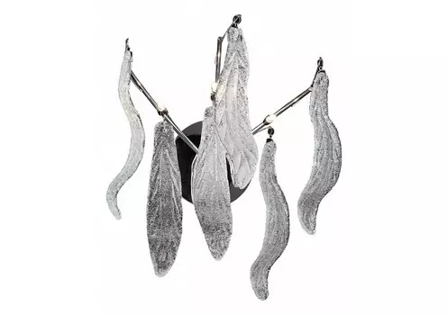 Бра vetro (lightstar) серебристый 33x40x20 см.