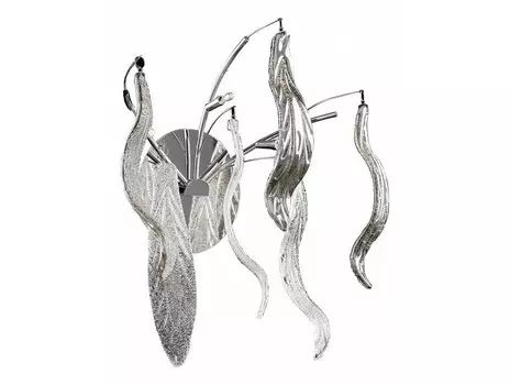 Бра vetro (lightstar) серебристый 33x40x20 см.