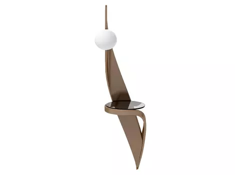 Бра virtuos (actualdesign) коричневый 24.0x24.0x24.0 см.