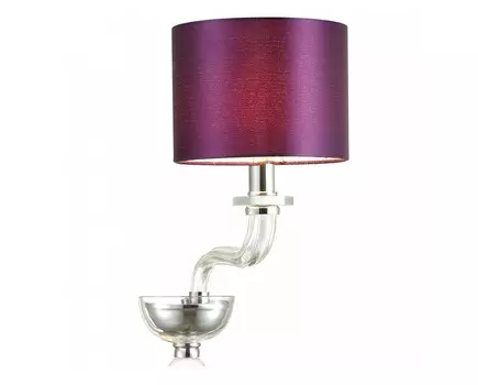 Бра vosta (odeon light) фиолетовый 20x40x34 см.