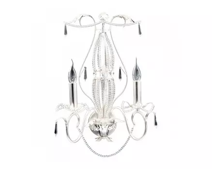 Бра валенсия (chiaro) серебристый 44x54x23 см.