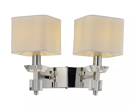 Бра вивьен (lumien hall) белый 28 см.