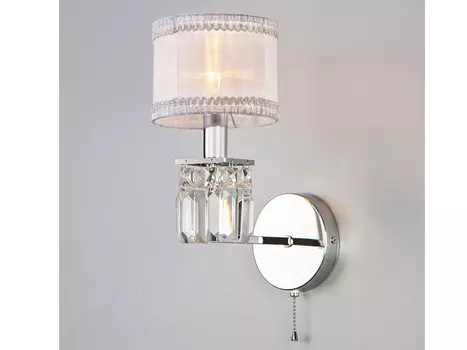 Бра zaffiro (eurosvet) серебристый 15x29x23 см.