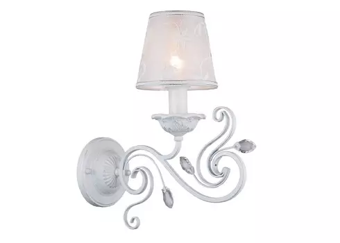 Бра жасмин (lumien hall) белый 34 см.