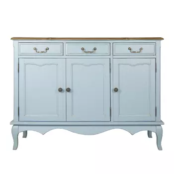 Буфет leontina (etg-home) голубой 120x87x38 см.