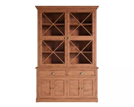 Буфет palermo natural (etg-home) коричневый 145x220x49 см.