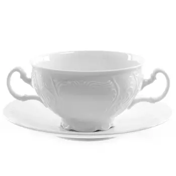 Бульонная пара bernadotte (bernadotte) белый