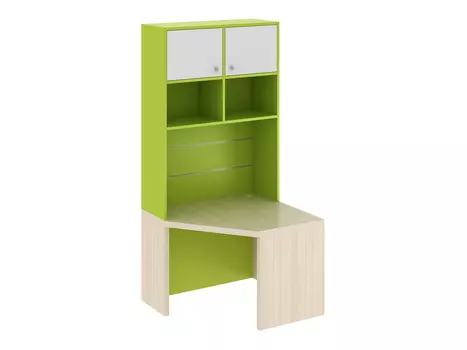 Cекция pinokkio (ogogo) зеленый 109x221x40 см.