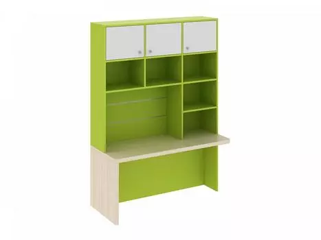Cекция pinokkio (ogogo) зеленый 70x221x162 см.