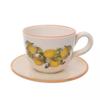 Чайная пара лимоны (lcs) бежевый