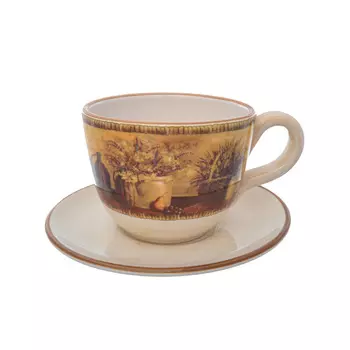 Чайная пара натюрморт (lcs) коричневый