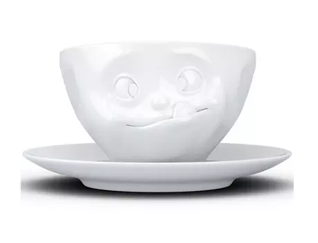 Чайная пара tassen tasty (tassen) белый 7x11x14 см.